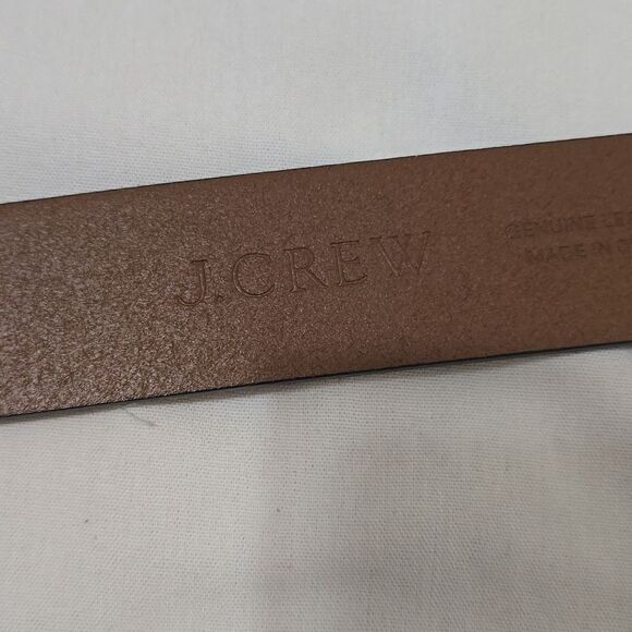 J Crew Cheetah Hair Belt (brass buckle) xs - Picture 5 of 9